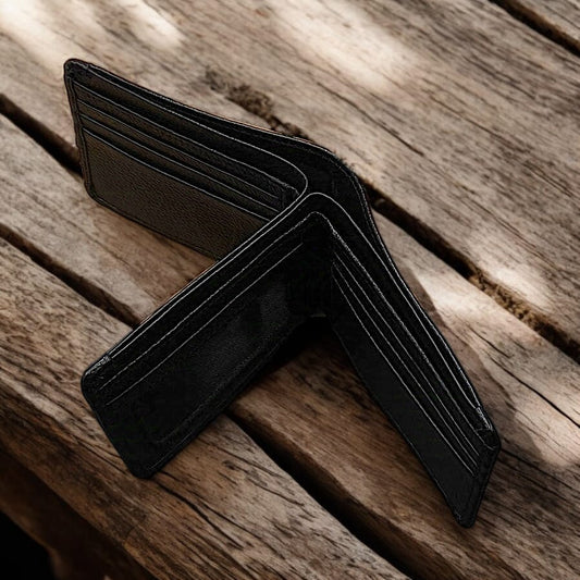 Premium Cow Leather Double Wallet
